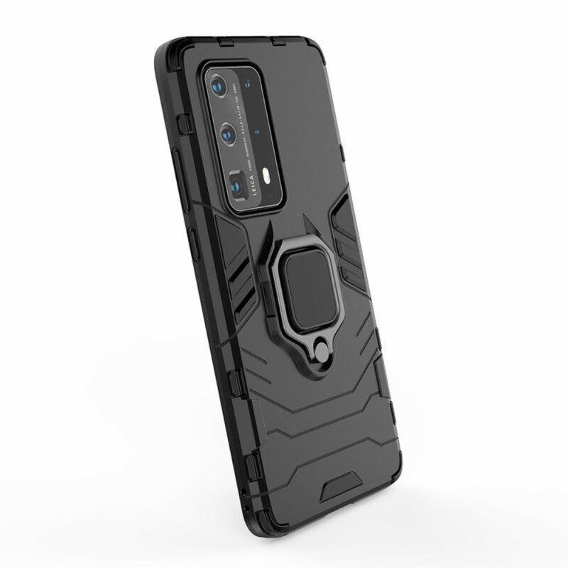 Θήκη Huawei P40 Pro Plus Premium Split Leather Litchi