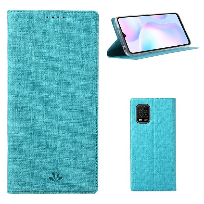 θηκη κινητου Xiaomi Mi 10 Lite Θήκη Flip Υφή Vili Dmx