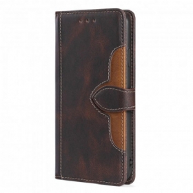 Κάλυμμα Xiaomi Mi 11i 5G Faux Leather Bicolor Stylish