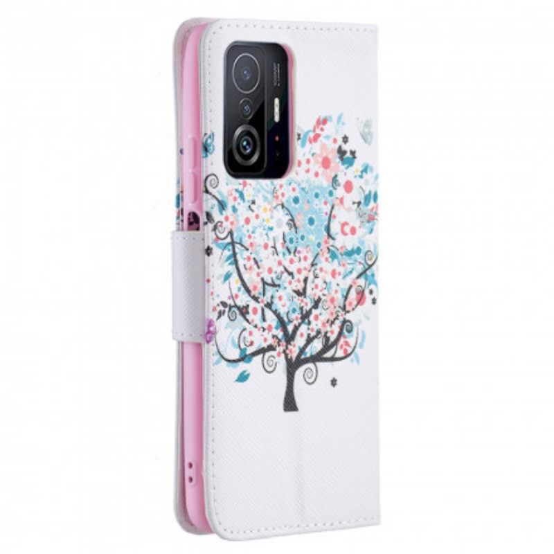 Θήκη Flip Xiaomi 11T / 11T Pro Ανθισμένο Δέντρο