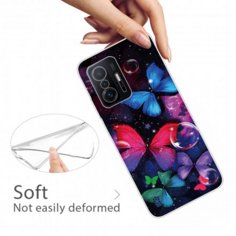 θηκη κινητου Xiaomi 11T / 11T Pro Άγριες Πεταλούδες