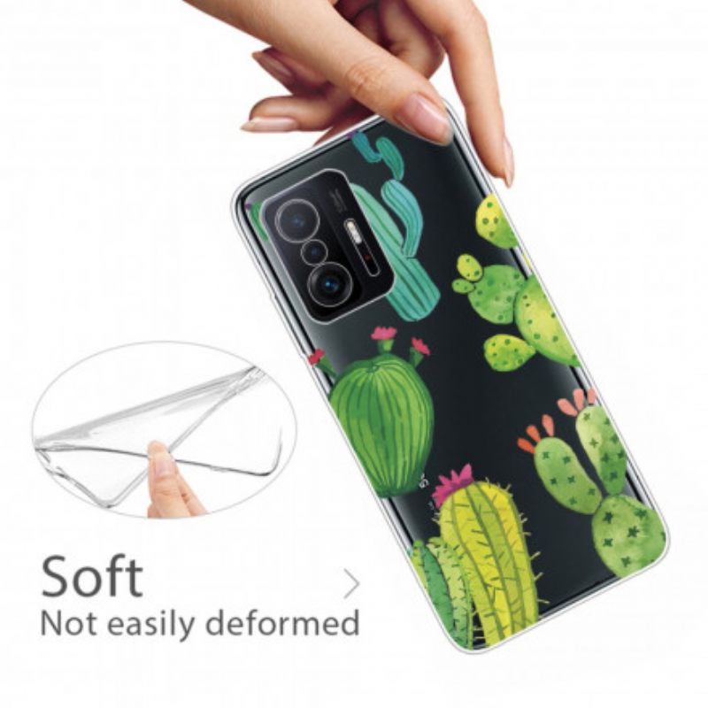 θηκη κινητου Xiaomi 11T / 11T Pro Ακουαρέλα Κάκτοι
