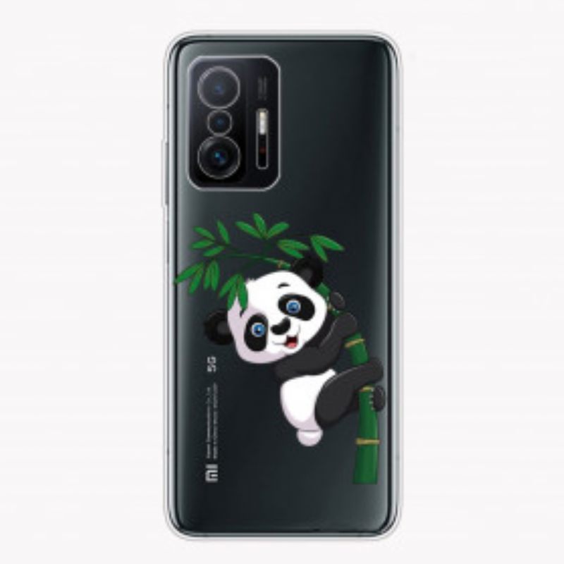 θηκη κινητου Xiaomi 11T / 11T Pro Άνευ Ραφής Panda Στο Μπαμπού