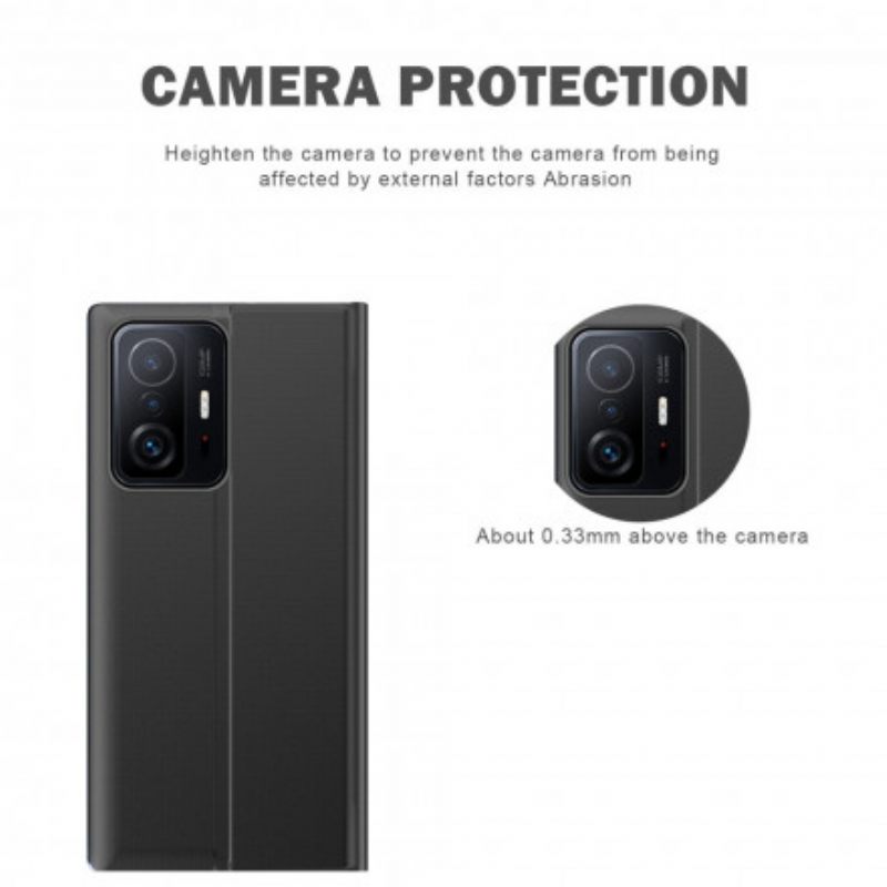 θηκη κινητου Xiaomi 11T / 11T Pro Συνθετικό Δέρμα Με Υφή