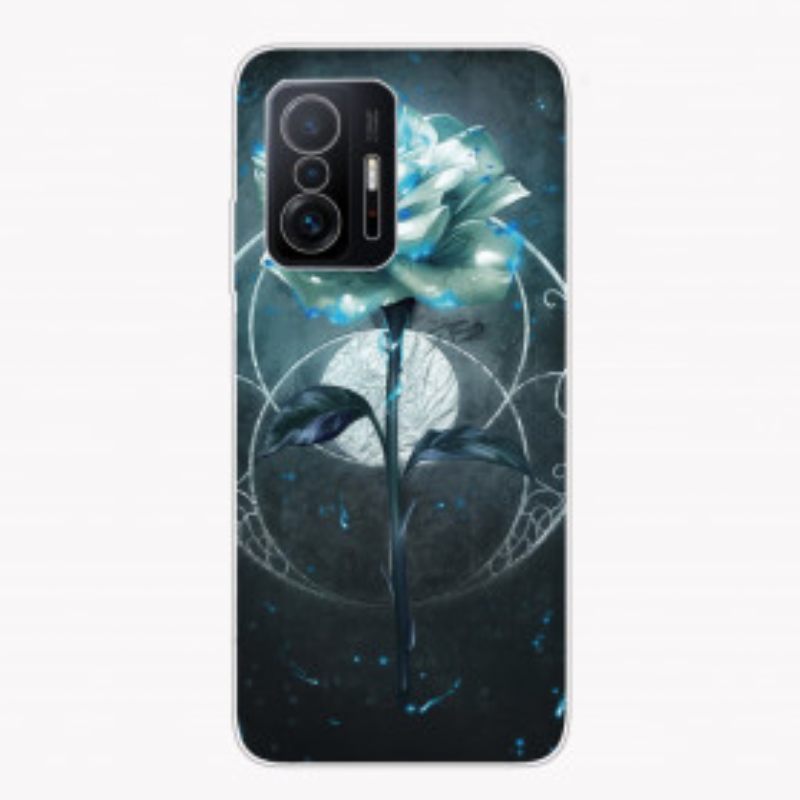 Θήκη Xiaomi 11T / 11T Pro Ευέλικτο Ροζ Πράσινο
