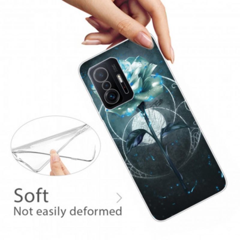 Θήκη Xiaomi 11T / 11T Pro Ευέλικτο Ροζ Πράσινο