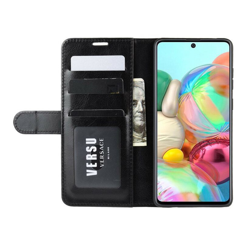 δερματινη θηκη Samsung Galaxy Note 10 Lite Φινετσάτη Υφή Δέρματος
