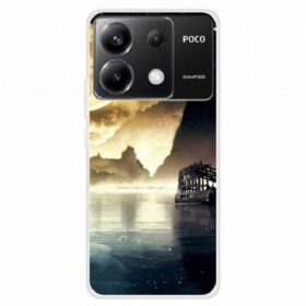 Κάλυμμα Xiaomi Redmi Note 13 Pro 5g Το Φως Του Φεγγαριού Δίπλα Στη Λίμνη