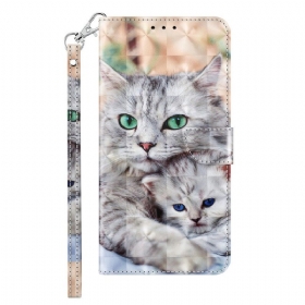 Κάλυμμα iPhone 14 Pro με κορδονι Μόνο Thong Cats