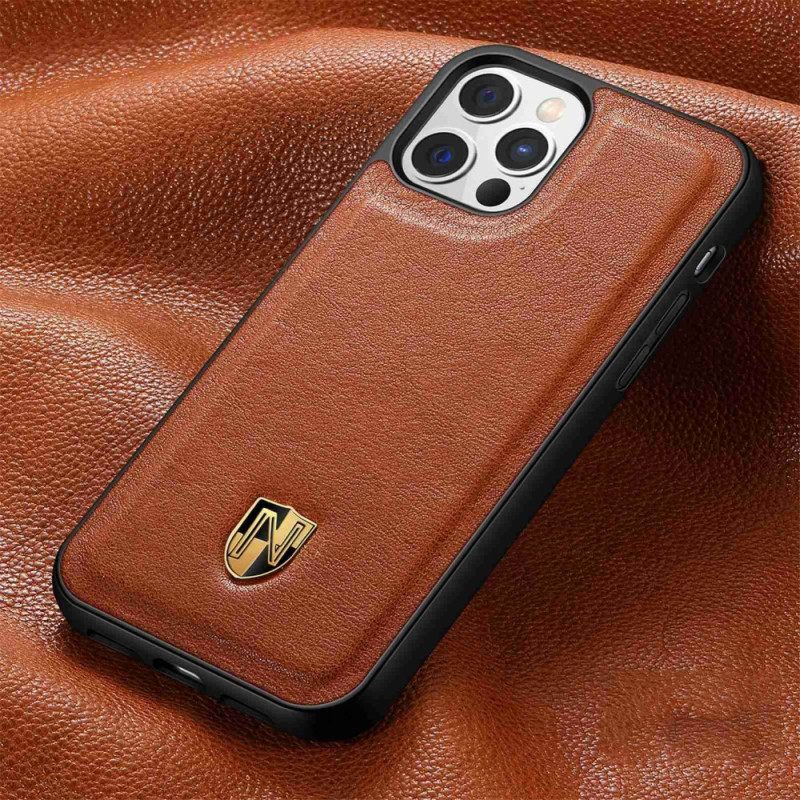 Θήκη iPhone 14 Pro Γνήσιο Δέρμα Caseneo