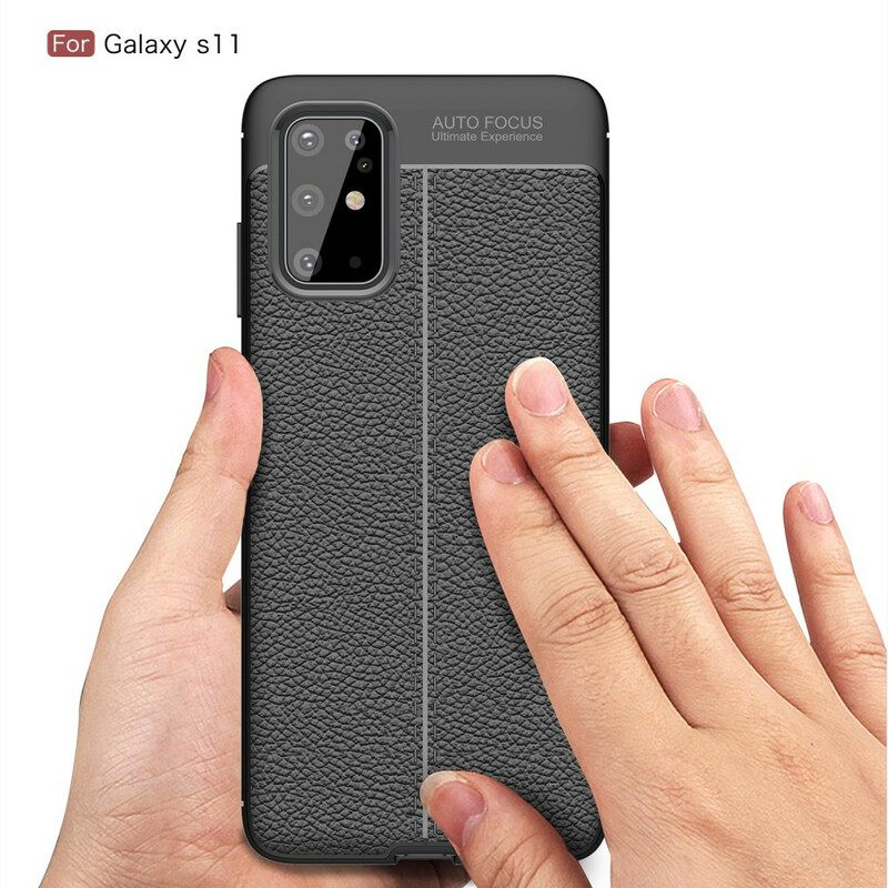 θηκη κινητου Samsung Galaxy S20 Plus / S20 Plus 5G Lychee Double Line