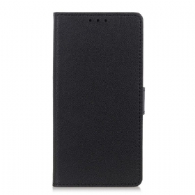 Κάλυμμα Oppo A74 4G Απλό Γυαλιστερό Δερμάτινο Εφέ