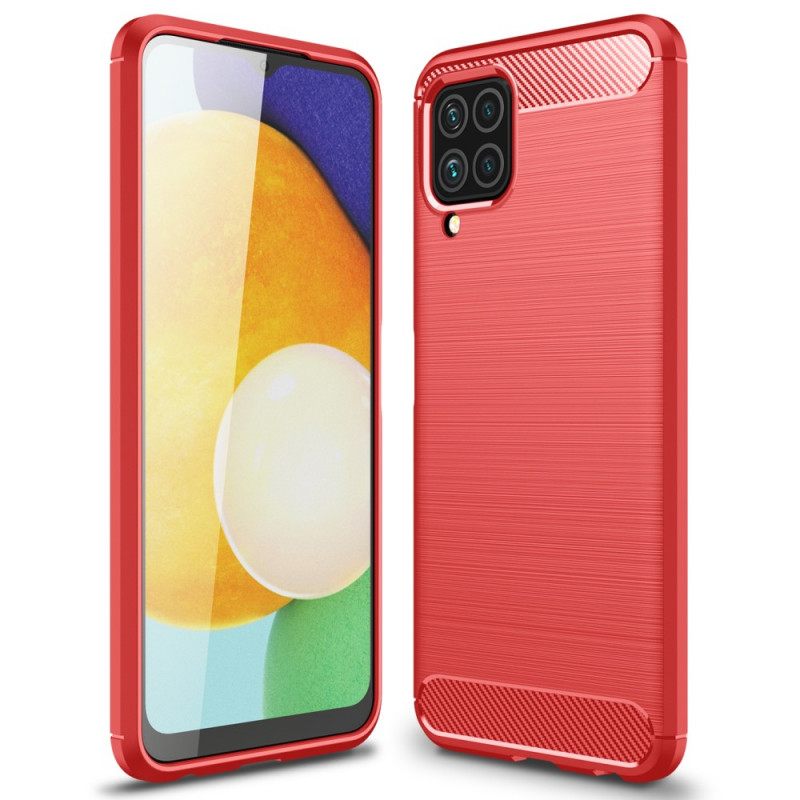 θηκη κινητου Samsung Galaxy M32 Βουρτσισμένο Ανθρακόνημα
