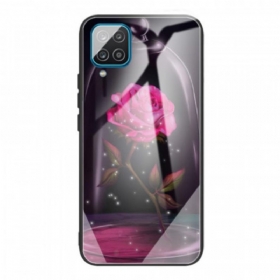 Θήκη Samsung Galaxy M32 Magic Pink Tempered Glass
