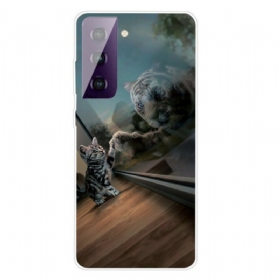 Θήκη Samsung Galaxy S21 Plus 5G Το Όνειρο Της Γατούλας