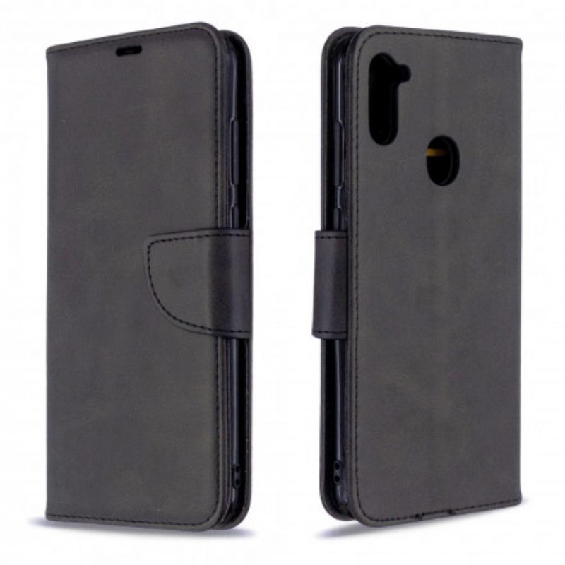 Κάλυμμα Samsung Galaxy M11 Θήκη Flip Λείο Πτερύγιο Λόγο