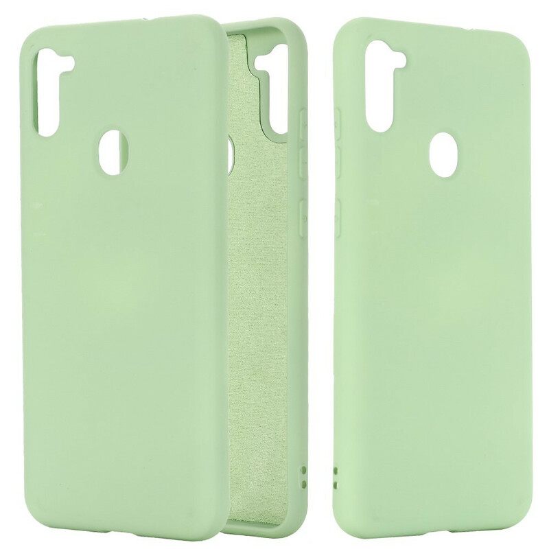 Θήκη Samsung Galaxy M11 Σχέδιο Υγρής Σιλικόνης