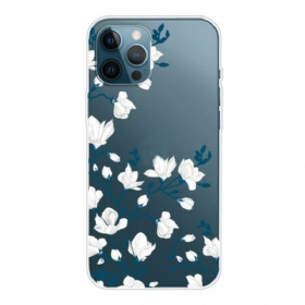 Θήκη iPhone 13 Pro Λευκά Λουλούδια