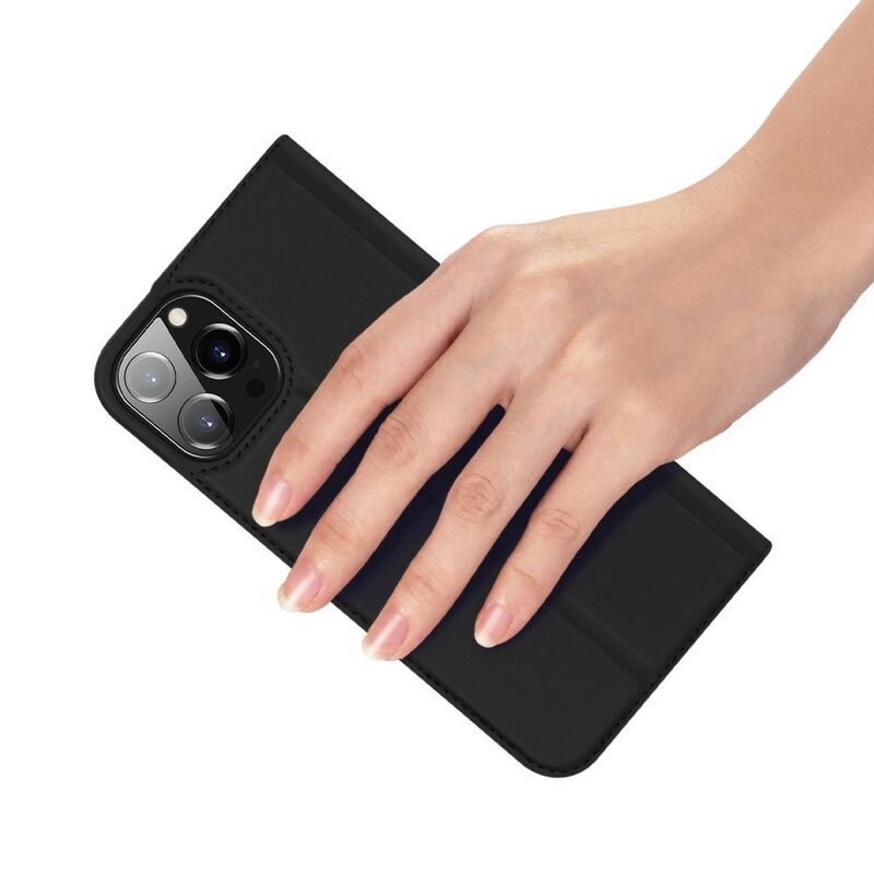 θηκη κινητου iPhone 13 Pro Θήκη Flip Skin Pro Σειρά Dux Ducis