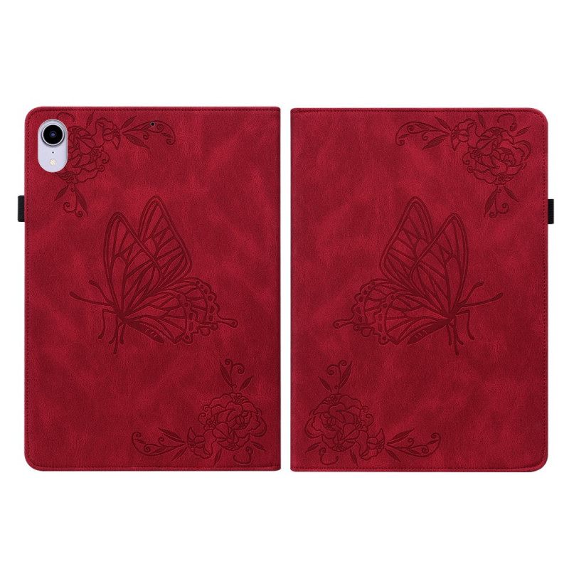 Θήκη Flip iPad Mini 6 (2021) Στυλιζαρισμένες Πεταλούδες