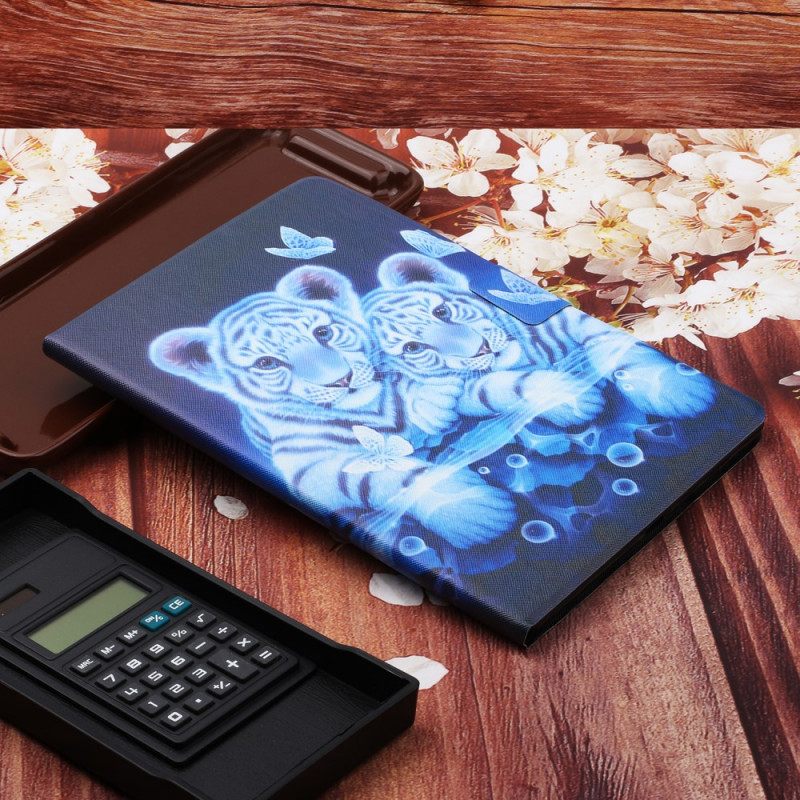 Θήκη Flip iPad Mini 6 (2021) Τίγρεις
