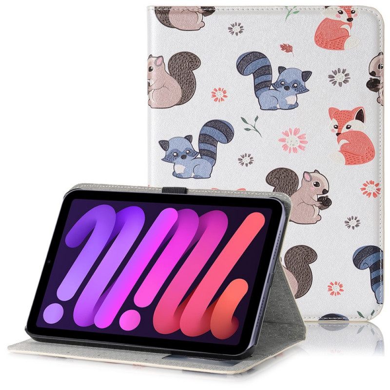 Θήκη Flip iPad Mini 6 (2021) Των Ζώων