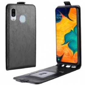Θήκη Flip Samsung Galaxy A30 δερματινη θηκη Πτυσσόμενο Δερμάτινο Εφέ
