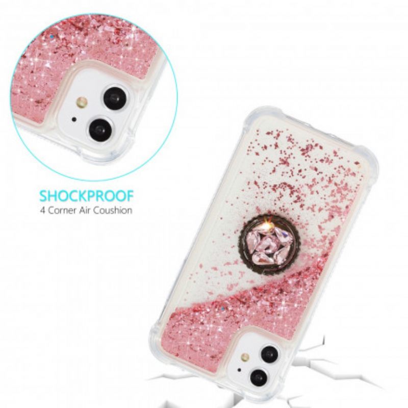 θηκη κινητου iPhone 11 Παγιέτες Με Ring-support