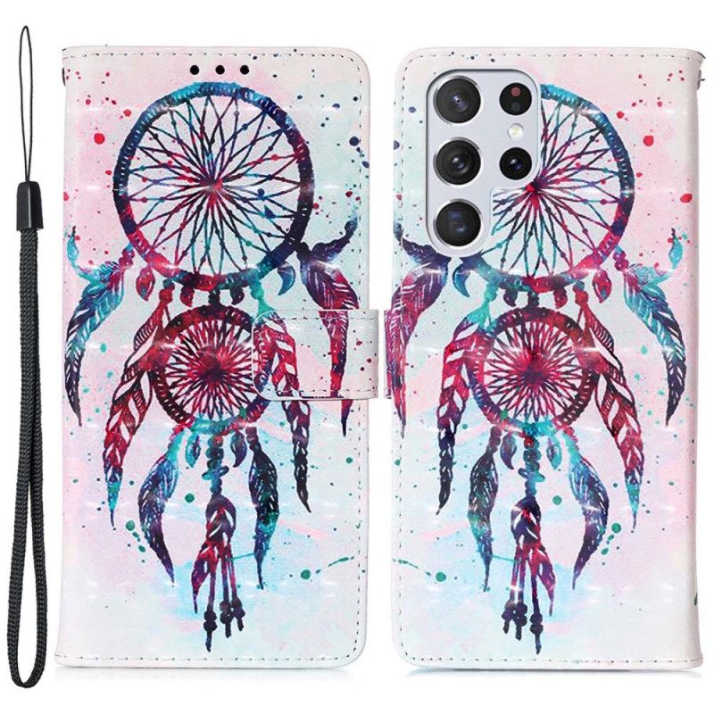 Κάλυμμα Samsung Galaxy S22 Ultra 5G Ακουαρέλα Dream Catcher
