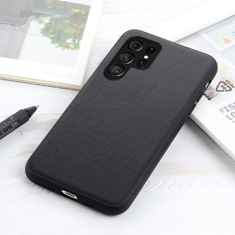 Θήκη Samsung Galaxy S22 Ultra 5G Επιχείρηση Γνήσιου Δέρματος