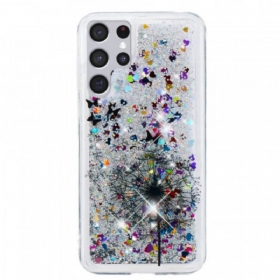 Θήκη Samsung Galaxy S22 Ultra 5G Glitter Dandelions