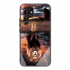 Θήκη Samsung Galaxy S22 Ultra 5G Lion Cub's Dream Tempered Glass