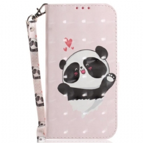 Θηκη Κινητου Sony Xperia 1 Vi Θήκες Κινητών Panda Love With Strap
