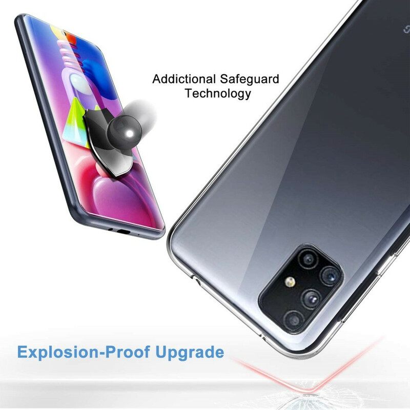 θηκη κινητου Samsung Galaxy M51 Και Οθόνη Tempered Glass