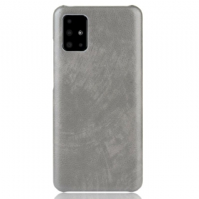 Θήκη Samsung Galaxy M51 Εφέ Δέρματος Litchi