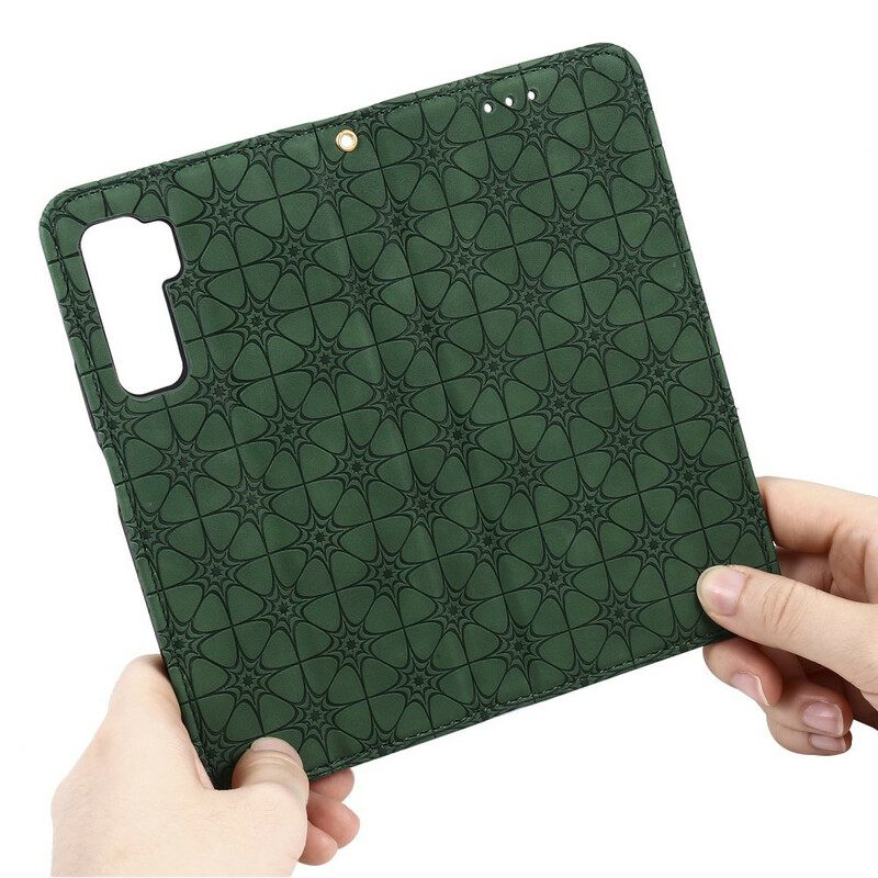θηκη κινητου Huawei P40 Lite 5G Θήκη Flip Υποδοχή Κάρτας Denior Double Slot
