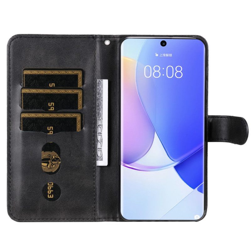 δερματινη θηκη Huawei Nova 9 Τίγρη Της Φωτιάς