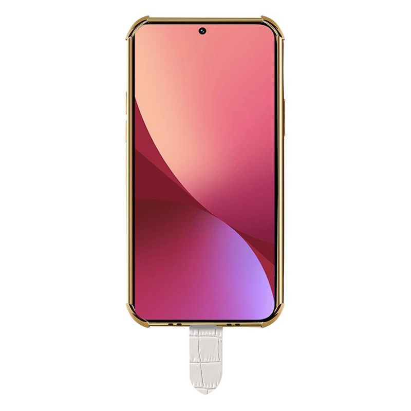 θηκη κινητου Xiaomi 12 Pro Λουράκι Κροκό