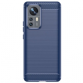 Θήκη Xiaomi 12 Pro Βουρτσισμένο Ανθρακόνημα