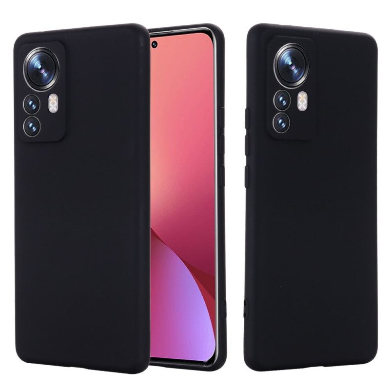 Θήκη Xiaomi 12 Pro Υγρή Σιλικόνη Με Κορδόνι