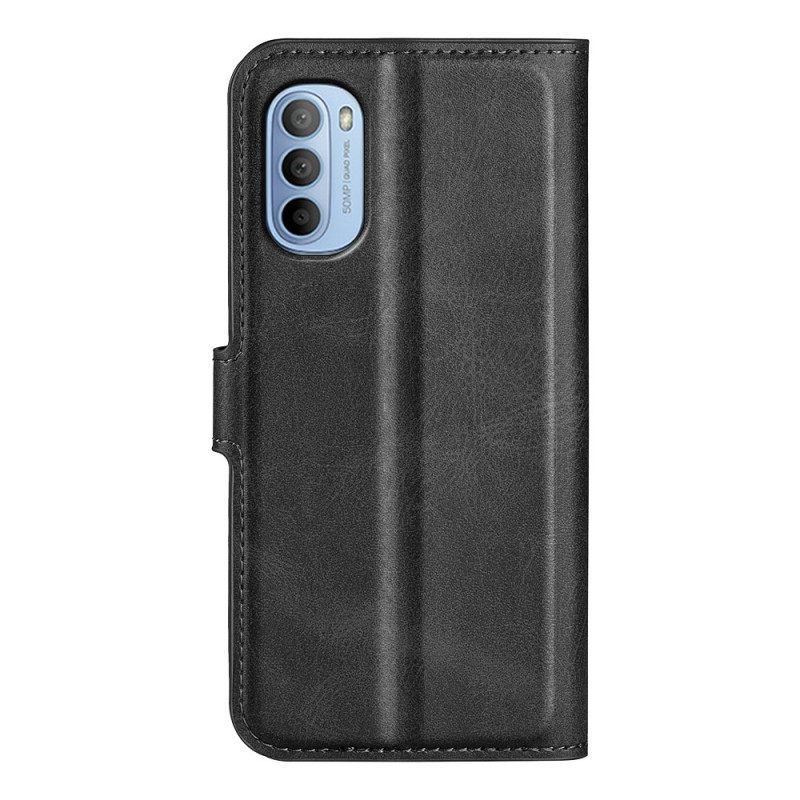 Κάλυμμα Moto G41 / G31 Slim Extreme Leather Effect