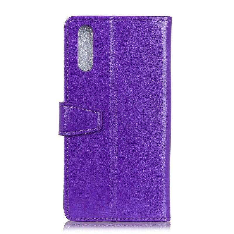 Κάλυμμα Sony Xperia 10 II Κλασικό Δερμάτινο Εφέ