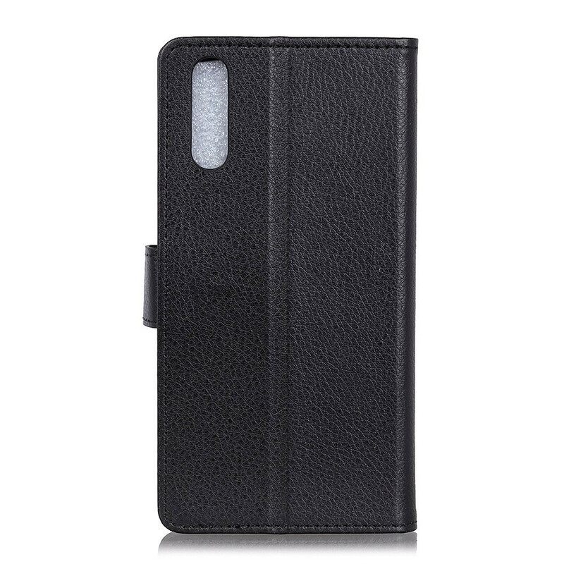 Κάλυμμα Sony Xperia 10 II Συνθετικό Δέρμα Lychee